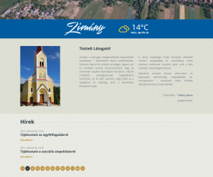 Zimány község honlapja