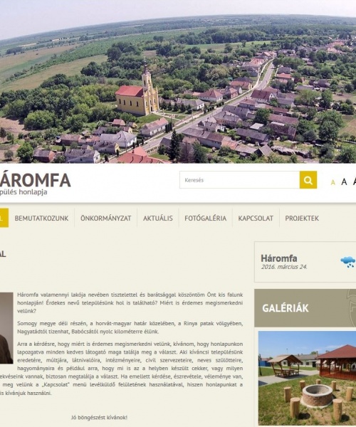 Háromfa település honlapja