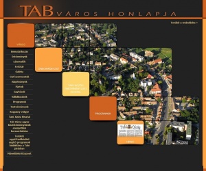 Tab város honlapja